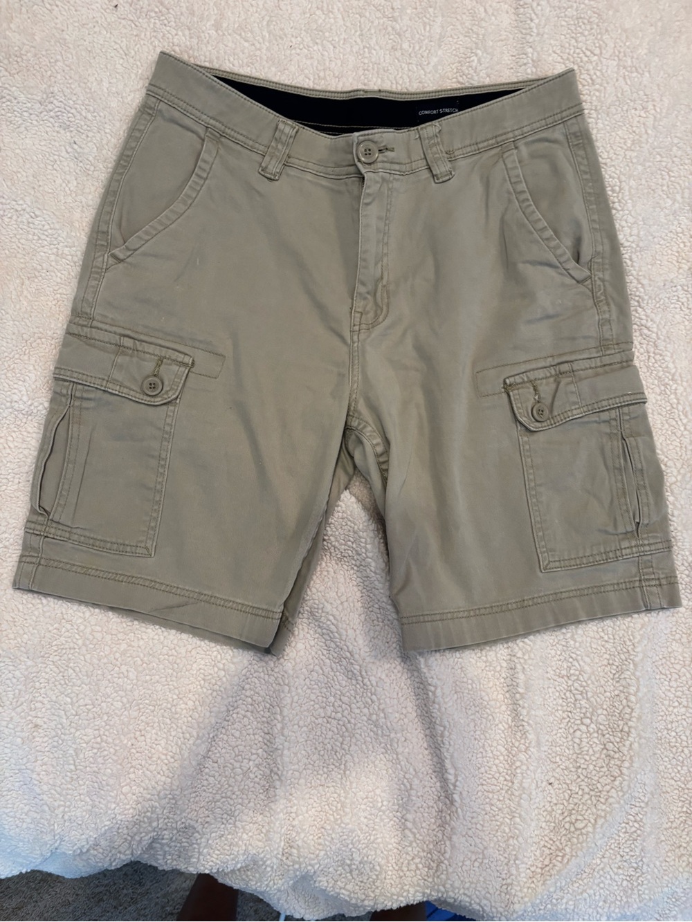 St. John's Bay Men's Cargo Shorts - Tan